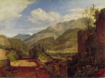 Chateau de St. Michael, Bonneville, Savoy, 1803 by Joseph Mallord William Turner